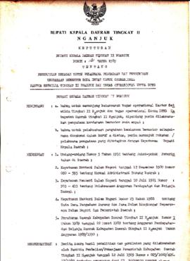Nomor 181 Tahun 1989 Tentang Penunjukan Rekanan Untuk Pelaksana Pengadaan Dan Pengiriman Kendaraa...
