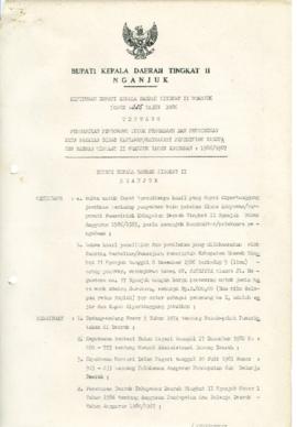 NOMOR 215 TAHUN 1986 TENTANG PENUNJUKAN PEMBORONG UNTUK PENGADAAN DAN PENGIRIMAN KAIN PAKAIAN DIN...