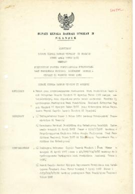 Nomor 064 Tahun 1988 Tentang Pembentukan Panitia Penyelenggara Peringatan Hari Pendidikan Nasiona...