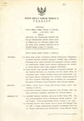 Nomor 094 Tahun 1988 Tentang Penunjukan dan Pengangkatan Pemimpin Proyek dan Bendaharawan Proyek ...