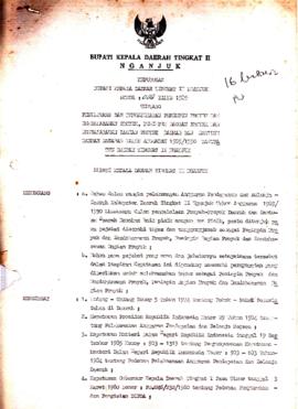 Nomor 088 Tahun 1989 Tentang Penunjukan dan Pengangkatan Pemimpin Proyek dan Bendaharawan Proyek,...