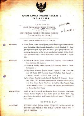 Nomor 103 Tahun 1989 Tentang Badan Pelaksana Perbaikan Gizi Daerah Kabupaten Daerah Tingkat II Ng...