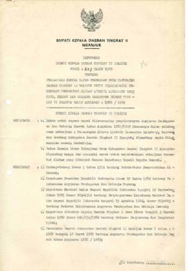 Nomor 223 Tahun 1988 Tentang Penunjukan Kepala Dinas Pekerjaan Umum Kabupaten Daerah Tingkat II N...