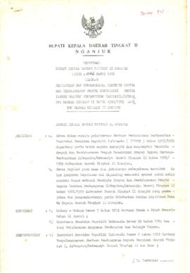 Nomor 066 Tahun 1988 Tentang Penunjukan Dan Pengangkatan Pemimpin Proyek Dan Bendaharawan Proyek ...