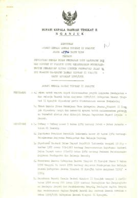 Nomor 096 Tahun 1990 Tentang Penunjukan Kepala Dinas Pekerjaan Umum Kabupaten Daerah Tingkat II N...