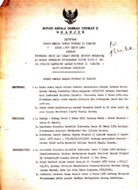 Nomor 058 Tahun 1989 Tentang Penetapan Jenis dan Lokasi Proyek Bantuan Pembangunan Sarana Kesehat...