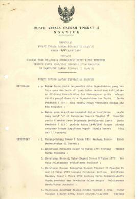 NOMOR 158 TAHUN 1986 TENTANG SUSUNAN TEAM PELAKSANA PEMBAHARUAN KARTU TANDA PENDUDUK PERIODE TAHU...