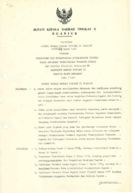 NOMOR 122 TAHUN 1986 TENTANG PENUNJUKAN DAN PENGANGKATAN BENDAHARAWAN PEMBERI BIAYA KEGIATAN PEME...