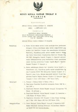 NOMOR 192 TAHUN 1986 TENTANG PENGUKUHAN DEWAN PENGURUS BADAN KOMUNIKASI PENGHAYATAN KESATUAN BANG...