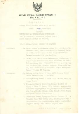 NOMOR 092 TAHUN 1986 TENTANG PENUNJUKAN DAN PENGANGKATAN SEKTERARIS DESA KEDUNGPADANG KECAMATAN R...