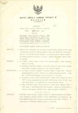 Nomor 235 Tahun 1988 Tentang Penunjukan Badan Pengawas Bangunan Proyek Bantuan Pembangunan dan Pe...