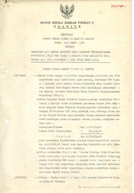 Nomor 031 Tahun 1988 Tentang Pemberian Ijin Kepada Pengurus Badan Pembantu Penyelenggara Pendidik...