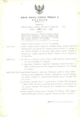 Nomor 231 Tahun 1988 Tentang Penetapan Tambahan Lokasi Bantuan Pembangunan dan Perbaikan Gedung S...