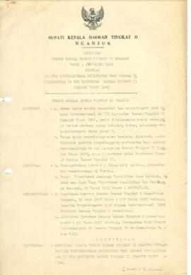 NOMOR 161 TAHUN 1986 TENTANG PANITIA PENYELENGGARA PERINGATAN HARI AKSARA INTERNASIONAL KE XXI KA...