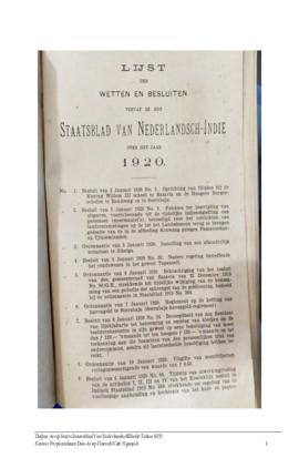 STAATSBLAD 1920