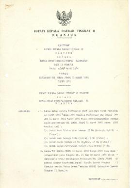NOMOR 048 TAHUN 1986 TENTANG KEJUARAAN TRI LOMBA JUANG 11 MARET 1966 TAHUN 1986