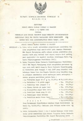 Nomor 059 Tahun 1988 Tentang Pemberian Ijin Kepada Pengurus Badan Pembantu Penyelenggaraan Pendid...