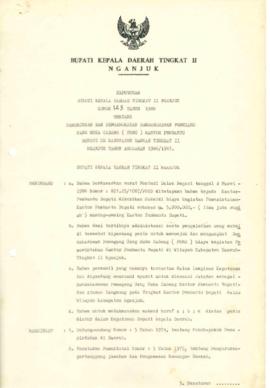 NOMOR 123 TAHUN 1986 TENTANG PENUNJUKAN DAN PENGANGKATAN BENDAHARAWAN PEMEGANG UANG MUKA CABANG (...