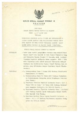 Nomor 178 Tahun 1988 Tentang Penunjukan Pemimpin Bagian Proyek Dan Bendaharawan Bagian Proyek Ban...