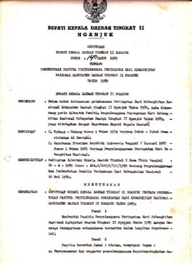 Nomor 140 Tahun 1989 Tentang Pembentukan Panitia Penyelenggara Peringatan Hari Kebangkitan Nasion...