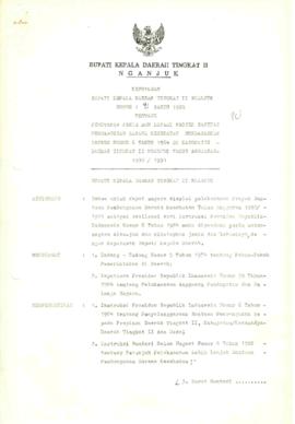 Nomor 091 Tahun 1990 Tentang Penetapan Jenis dan Lokasi Proyek Bantuan Pembangunan Sarana Kesehat...