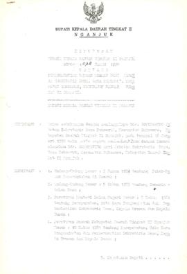 Nomor 078 Tahun 1990 Tentang Pemberhentian Dengan Hormat Dari Jabatan Sekretaris Desa, Desa Pehse...