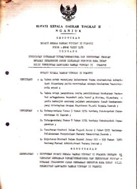 Nomor 202 Tahun 1989 Tentang Penempatan Kendaraan Dinas/Operasional Dan Penunjukan Pejabat Sebaga...