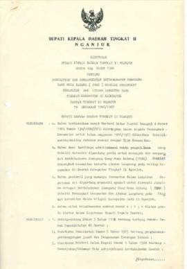 NOMOR 124 TAHUN 1986 TENTANG PENUNJUKAN DAN PENGANGKATAN BENDAHARAWAN PEMEGANG UANG MUKA CABANG (...