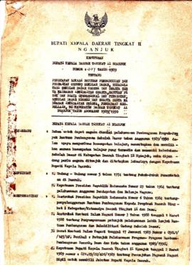 Nomor 057 Tahun 1989 Tentang Penetapan Lokasi Bantuan Pembangunan dan Perbaikan Gedung Sekolah Da...