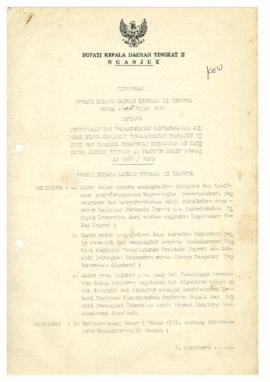 Nomor 108 Tahun 1988 Tentang Penunjukan Dan Pengangkatan Bendaharawan Pemberi Biaya Kegiatan Peme...