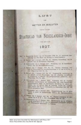 STAATSBLAD 1927