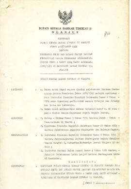 Nomor 087 Tahun 1988 Tentang Penetapan Jenis dan Lokasi Proyek Bantuan Pembangunan Sarana Kesehat...
