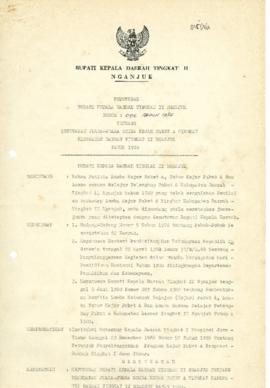 Nomor 096 Tahun 1988 Tentang Penetapan Juara-Juara Lomba Kejar Paket A Tingkat Kabupaten Daerah T...