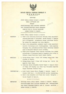 Nomor 308 Tahun 1989 Tentang Penyelenggaraan Usaha Angkutan Penumoang Umum Pedesaan/Perkotaan Den...