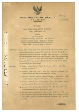 Nomor 040 Tahun 1989 Tentang Tim Penyusunan Rancangan Anggaran Pendapatan Dan Belanja Daerah Kabu...