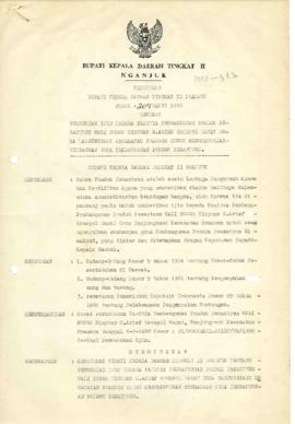 Nomor 204 Tahun 1988 Tentang Pemberian Ijin Kepala Panitia Pembangunan Pondok Pesantren Wali Song...