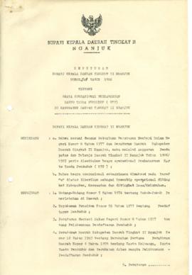 NOMOR 218 TAHUN 1986 TENTANG BEAYA OPERASIONAL PEMBAHARUAN KARTU TANDA PENDUDUK (KTP) DI KABUPATE...