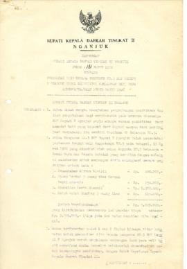 NOMOR 181 TAHUN 1986 TENTANG PEMBERIAN IJIN KEPADA PENGURUS BP.3 SMP NEGERI V NGANJUK UNTUK MENGH...