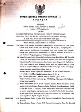 Nomor 282 Tahun 1989 Tentang Pemberian Ijin Pengurus Badan Pembantu Penyelenggara Pendidikan (BP3...
