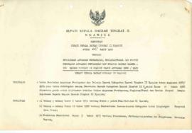 Nomor 247 Tahun 1988 Tentang Penjabaran Anggaran Pendapatan, Kegiatan/Pasal dan Proyek Perubahan ...