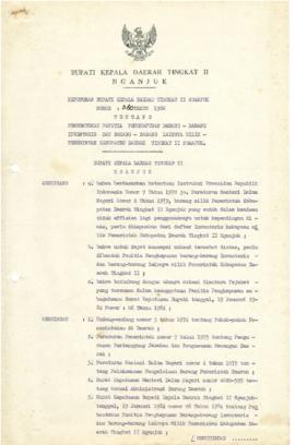 NOMOR 080 TAHUN 1986 TENTANG PEMBENTUKAN PANITIA PENGHAPUSAN BARANG-BARANG INVENTARIS DAN BARANG-...