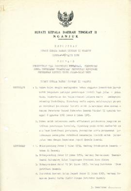 NOMOR 064 TAHUN 1986 TENTANG PEMBENTUKAN TEAM KOORDINASI PENDATAAN, PEMUNGUTAN SERTA PENGAWASAN P...