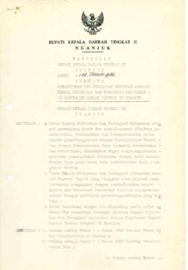NOMOR 125 TAHUN 1986 TENTANG PEMBENTUKAN TIM PENGISIAN LOWONGAN JABATAN KEPALA KELURAHAN DAN PERA...