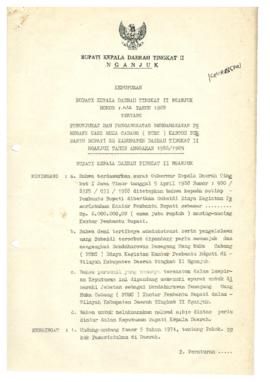 Nomor 102 Tahun 1988 Tentang Penunjukan dan Pengangkatan Bendaharawan Pemegang Uang Muka Cabang (...