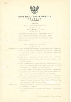 NOMOR 035 TAHUN 1986 TENTANG PEMBENTUKAN PANITIA BERSAMA PENINGKATAN PERAN BANTU PEMBINAAN KESEJA...