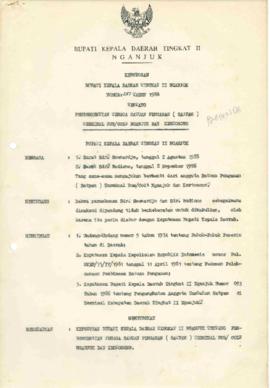 Nomor 251 Tahun 1988 Tentang Pemberhentian Tenaga Satuan Pengaman (SATPAM) Terminal Bus/Colt Ngan...