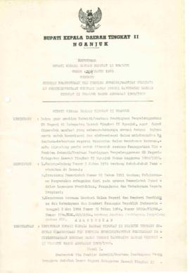 Nomor 264 Tahun 1989 Tentang Susunan Keanggotaan Tim Pembina Subsidi/Bantuan Pembiayaan Penyeleng...