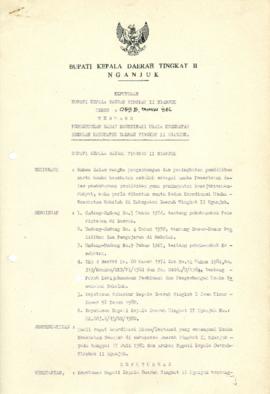 NOMOR 059B TAHUN 1986 TENTANG PEMBENTUKAN BADAN KOORDINASI USAHA KESEHATAN SEKOLAH KABUPATEN DAER...