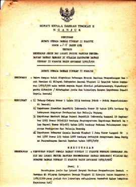Nomor 214 Tahun 1989 Tentang Ketetapan Jenis Dan Lokasi Proyek Bantuan Pengembangan Daerah Bawaha...