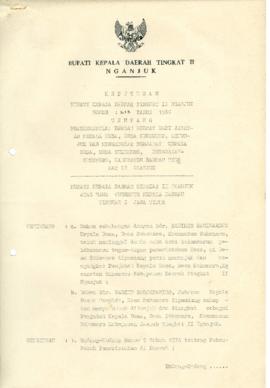 NOMOR 213 TAHUN 1986 TENTANG PEMBERHENTIAN DENGAN HORMAT DARI JABATAN KEPALA DESA, DESA SUKOMORO,...